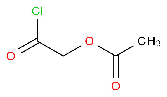 2-Chloro-2-oxoethyl acetate_分子结构_CAS_13831-31-7)