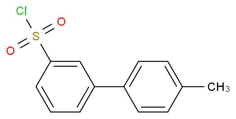 3-(4-methylphenyl)benzene-1-sulfonyl chloride_分子结构_CAS_885950-93-6