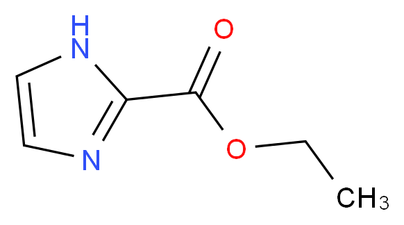 咪唑-2-甲酸乙酯_分子结构_CAS_33543-78-1)