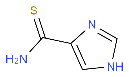 1H-imidazole-4-carbothioamide_分子结构_CAS_95962-95-1