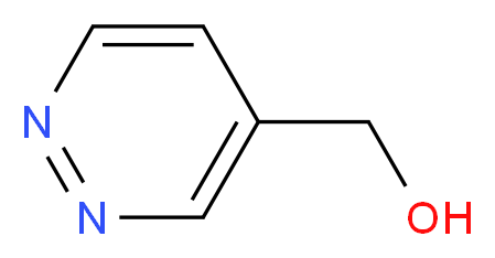 pyridazin-4-ylmethanol_分子结构_CAS_50901-43-4