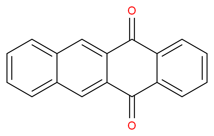 5,12-dihydrotetracene-5,12-dione_分子结构_CAS_1090-13-7