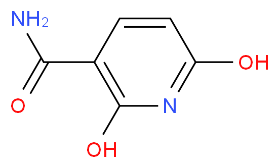 2,6-dihydroxypyridine-3-carboxamide_分子结构_CAS_35441-11-3