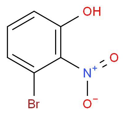 3-Bromo-2-nitrophenol 96%_分子结构_CAS_76361-99-4)