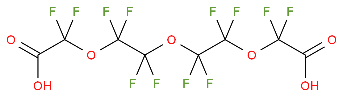 Perfluoro-3,6,9-trioxaundecane-1,11-dioic acid_分子结构_CAS_55621-18-6)