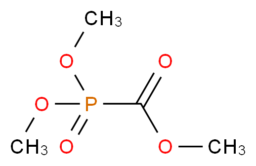 methyl (dimethoxyphosphoryl)formate_分子结构_CAS_31142-23-1