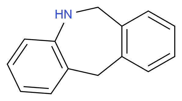 9-azatricyclo[9.4.0.0^{3,8}]pentadeca-1(11),3(8),4,6,12,14-hexaene_分子结构_CAS_449-55-8