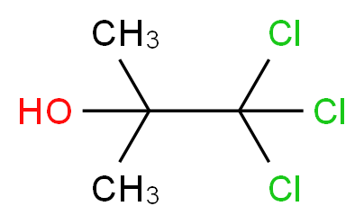 1,1,1-trichloro-2-methylpropan-2-ol_分子结构_CAS_1320-66-7