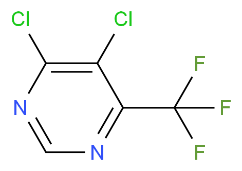 4,5-DICHLORO-6-TRIFLUOROMETHYLPYRIMIDINE_分子结构_CAS_141602-36-0)