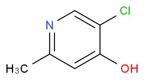 5-chloro-2-methylpyridin-4-ol_分子结构_CAS_1196157-19-3)