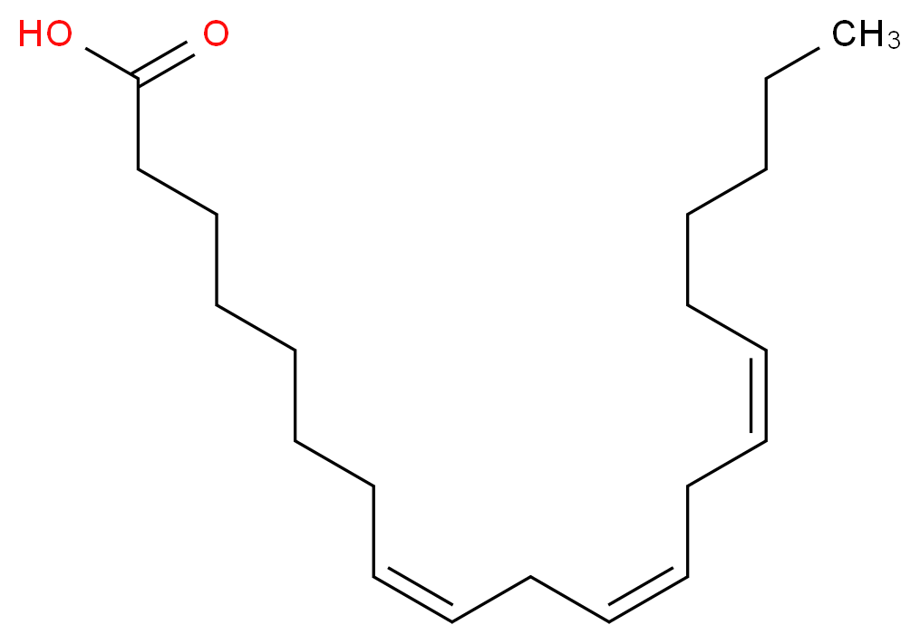 顺式-8,11,14-二十碳三烯酸_分子结构_CAS_1783-84-2)