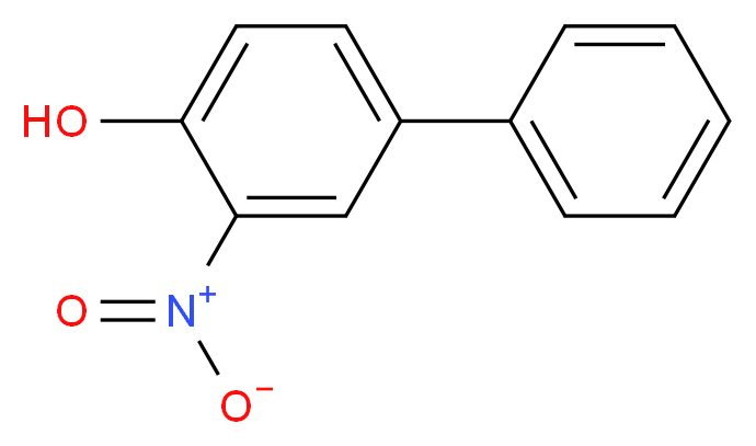 4-Hydroxy-3-nitrobiphenyl_分子结构_CAS_885-82-5)