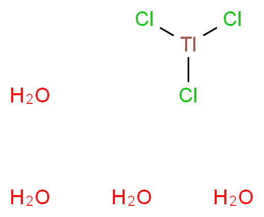 trichlorothallane tetrahydrate_分子结构_CAS_13453-33-3