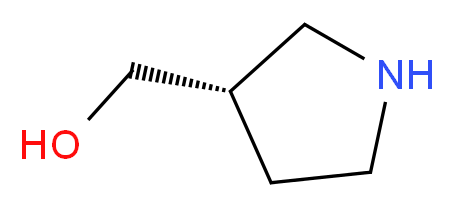 [(3S)-pyrrolidin-3-yl]methanol_分子结构_CAS_110013-19-9