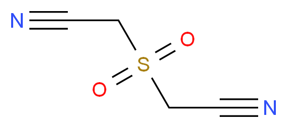 2-[(cyanomethyl)sulfonyl]acetonitrile_分子结构_CAS_37463-94-8)