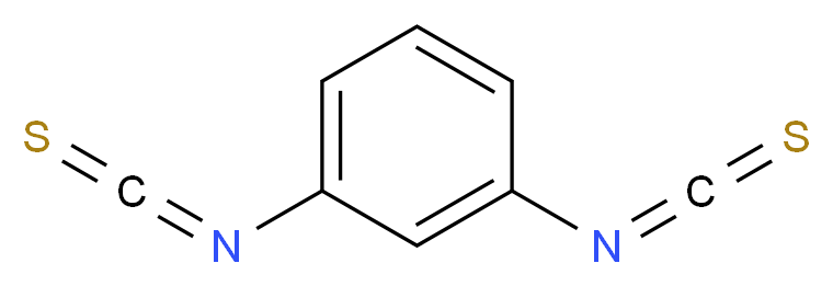 1,3-diisothiocyanatobenzene_分子结构_CAS_3125-77-7