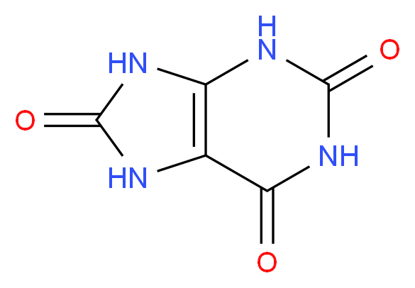 CAS_69-93-2 分子结构