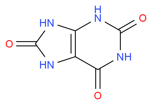 CAS_69-93-2 molecular structure