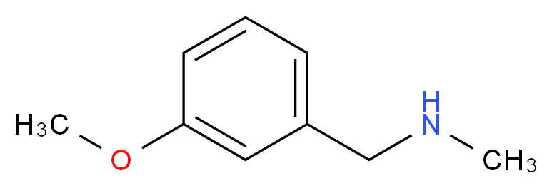 N-(3-methoxybenzyl)-N-methylamine_分子结构_CAS_41789-95-1)