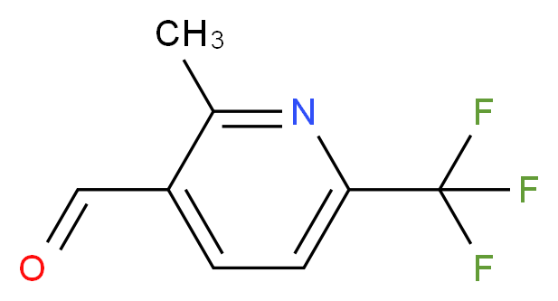 2-methyl-6-(trifluoromethyl)nicotinaldehyde_分子结构_CAS_545394-83-0)