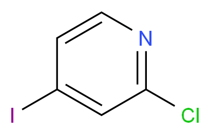 2-Chloro-4-iodo-pyridine_分子结构_CAS_153034-86-7)