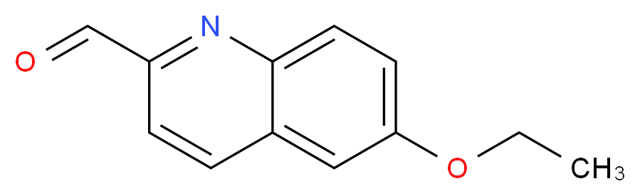 6-ethoxyquinoline-2-carbaldehyde_分子结构_CAS_100063-12-5)