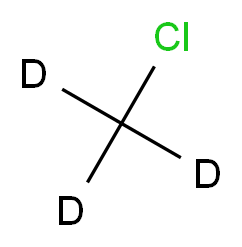 氯甲烷-d3_分子结构_CAS_1111-89-3)