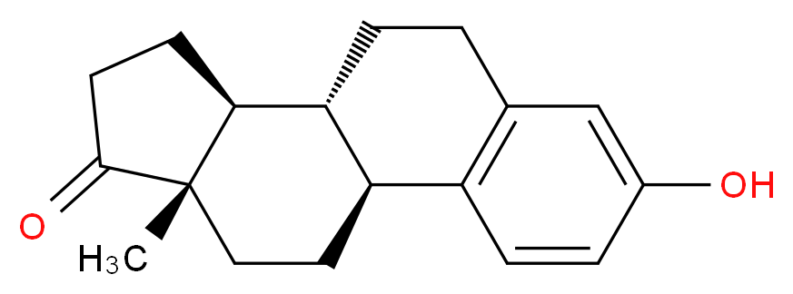 (1S,10R,11S,15S)-5-hydroxy-15-methyltetracyclo[8.7.0.0^{2,7}.0^{11,15}]heptadeca-2(7),3,5-trien-14-one_分子结构_CAS_53-16-7