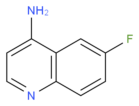 6-fluoro-4-quinolinamine_分子结构_CAS_874800-60-9)