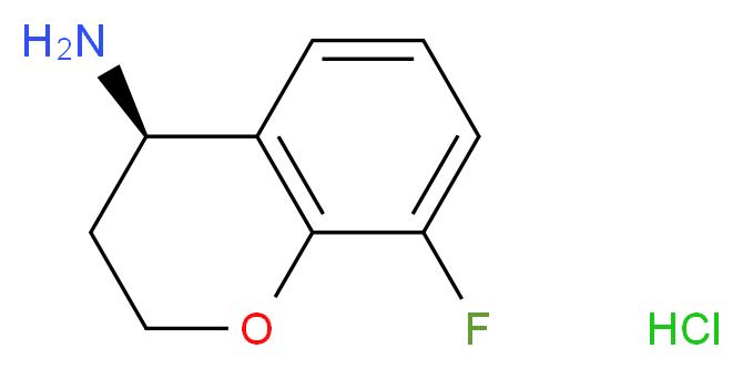 (R)-8-Fluorochroman-4-amine hydrochloride_分子结构_CAS_730980-49-1)