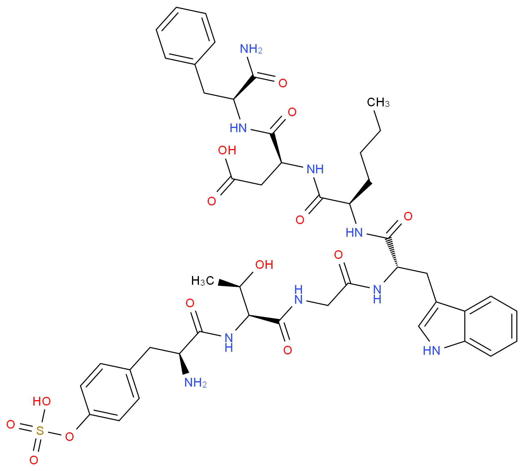 Ceruletide_分子结构_CAS_17650-98-5)