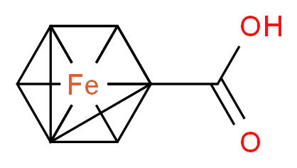 1-ferra-1,1'-spirobi[pentacyclo[2.2.0.0^{1,3}.0^{1,5}.0^{2,6}]hexane]-6-carboxylic acid_分子结构_CAS_1271-42-7