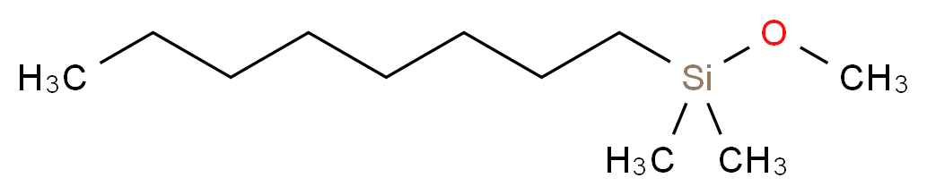 methoxydimethyloctylsilane_分子结构_CAS_93804-29-6