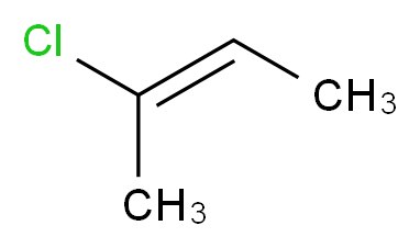 (2E)-2-chlorobut-2-ene_分子结构_CAS_4461-41-0