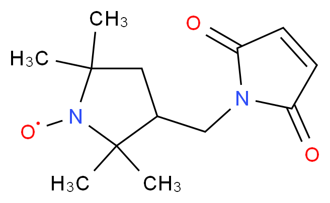 3-(马来酰亚胺基甲基)-PROXYL_分子结构_CAS_54060-41-2)