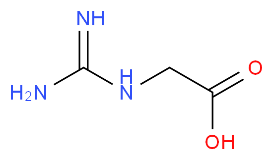 2-carbamimidamidoacetic acid_分子结构_CAS_352-97-6