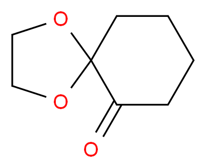 1,4-DIOXASPIRO[4.5]DECAN-6-ONE_分子结构_CAS_4746-96-7)