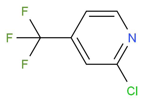 2-氯-4-(三氟甲基)吡啶_分子结构_CAS_81565-18-6)