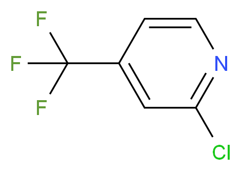 2-Chloro-4-(trifluoromethyl)pyridine 98%_分子结构_CAS_81565-18-6)