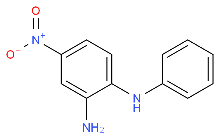 4-nitro-1-N-phenylbenzene-1,2-diamine_分子结构_CAS_55315-12-3