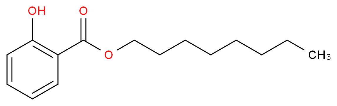 Octyl salicylate_分子结构_CAS_6969-49-9)