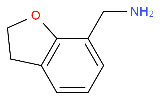 2,3-dihydro-1-benzofuran-7-ylmethylamine_分子结构_CAS_361393-65-9)