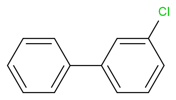 1-chloro-3-phenylbenzene_分子结构_CAS_2051-61-8