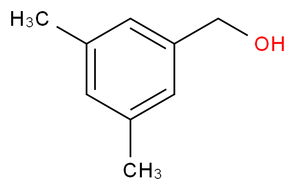(3,5-dimethylphenyl)methanol_分子结构_CAS_27129-87-9