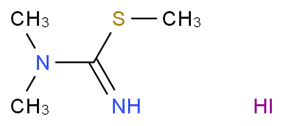 N,N'-S-Trimethylisothiouronium Iodide_分子结构_CAS_6972-04-9)
