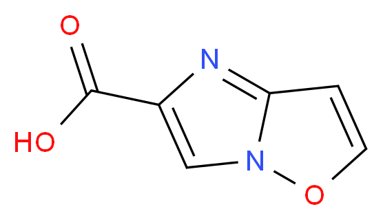 Imidazo[1,2-b]isoxazole-2-carboxylic acid 97%_分子结构_CAS_)