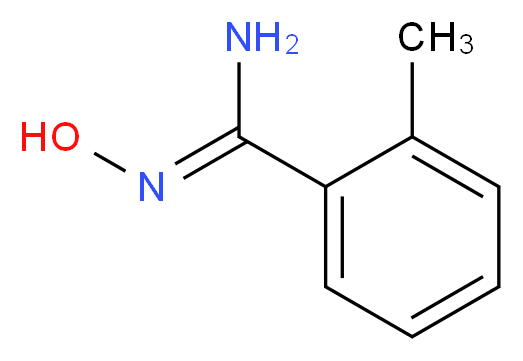 2-Methylbenzamide oxime_分子结构_CAS_40312-14-9)