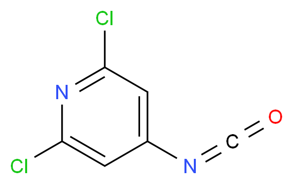 2,6-dichloro-4-isocyanatopyridine_分子结构_CAS_159178-03-7