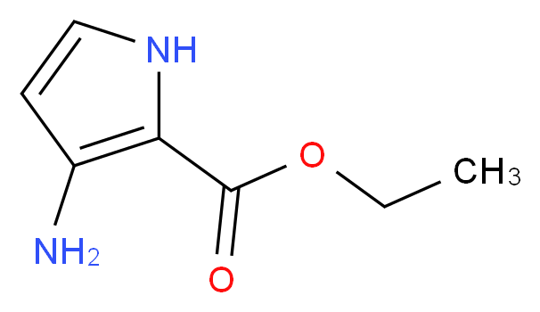 Ethyl 3-amino-1H-pyrrole-2-carboxylate_分子结构_CAS_252932-48-2)