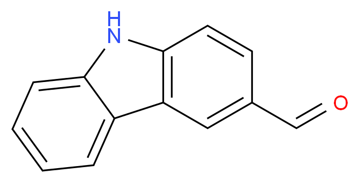 9H-CARBAZOLE-3-CARBALDEHYDE_分子结构_CAS_51761-07-0)